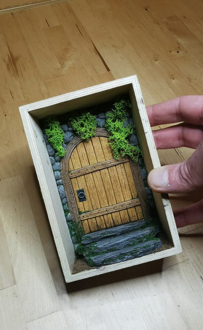 Miniature-clay-Magic-Doors