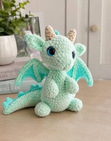 Mini Baby Dragon Amigurumi: Free Crochet Pattern