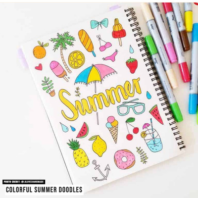doodle-art-summer-bullet-journal-notes-a-day