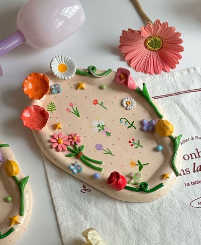 mini-clay-art-flowers-trinket-dish