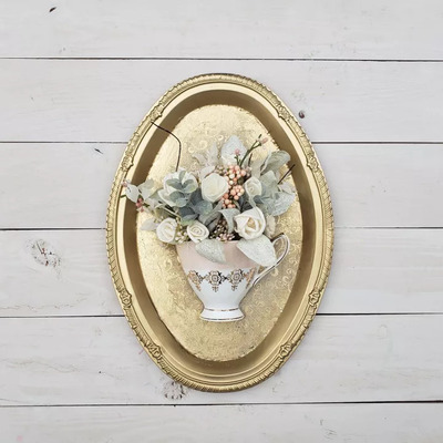 Teacup-wall-hanging-diy