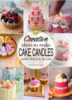 30 DIY Cake-Looking Candle Ideas for Unique Gifts and Decor