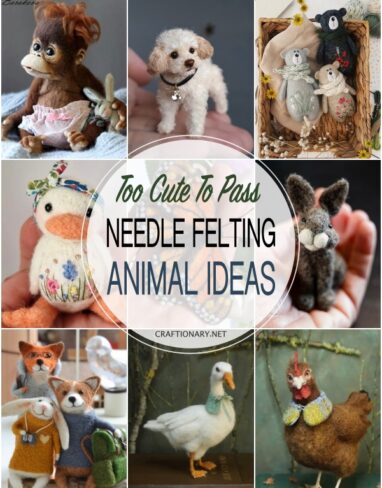 A Guide to Needle Felting Animal Ideas – 40 Creative Projects