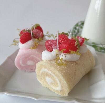 swiss-roll-cake-candle-idea