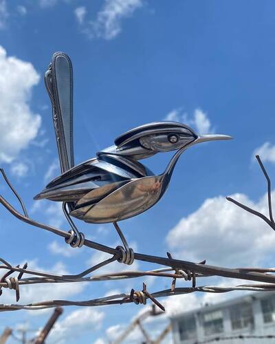 Cutlery-Animal-Sculptures-old-tools-art