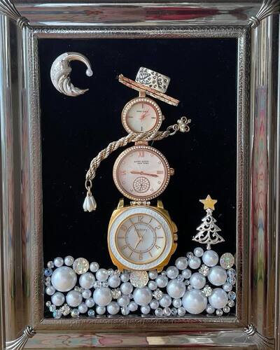 Vintage-Christmas-Keepsake-old-pocket-watch-art