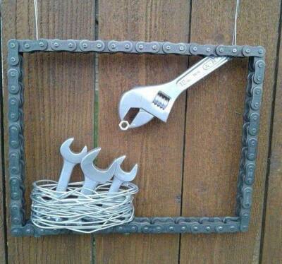 Wrench-Bird-Nest-old-tools-Art