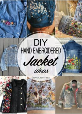 30 Most Popular Hand Embroidered Jacket Ideas