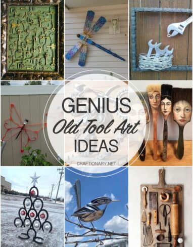 36 Genius Old Tool Art Ideas to Transform Rust into Treasure