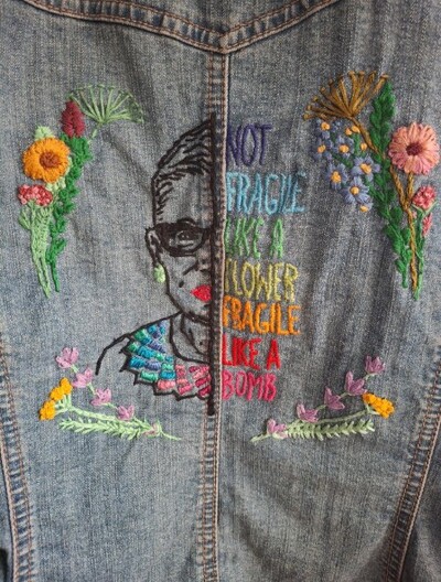 hand-embroidered-jacket-idea-Floral-Portrait