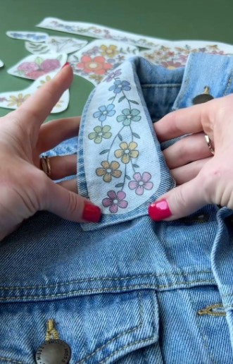 hand-embroidered-jacket-idea-Pastel-Collar-Flowers