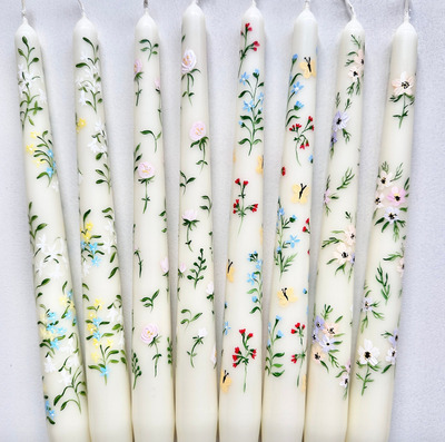 roses-hydrangeas-diy-candles-hand-painted