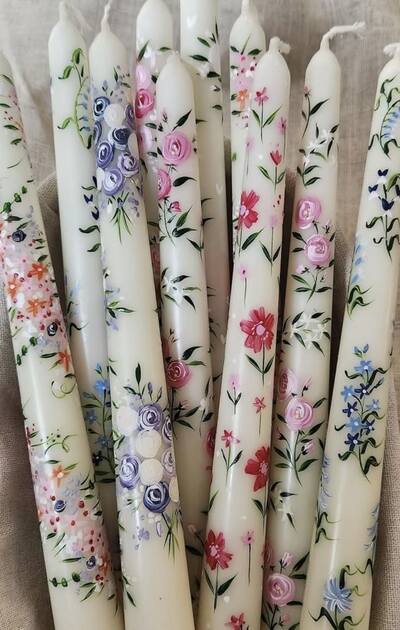 floral-diy-candles-hand-painted