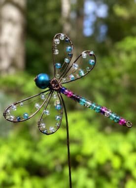 How to Make Beaded Wire Dragonfly