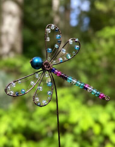 How to Make Beaded Wire Dragonfly