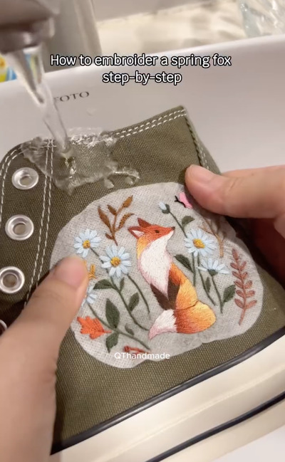hand-embroidery-Forest-Fox-and-Florals-Near-the-Heel