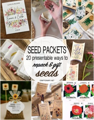 DIY Seed Packet Ideas: 20 Presentable Ways to Repack and Gift