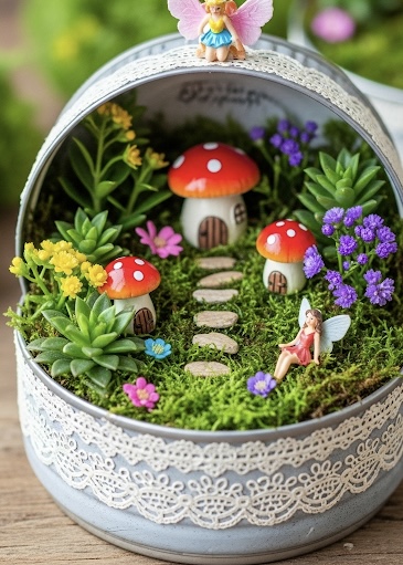 tin-can-craft-fairy-garden