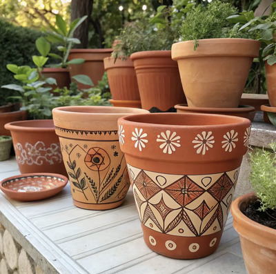 DIY-Terracotta-Pot-Painting