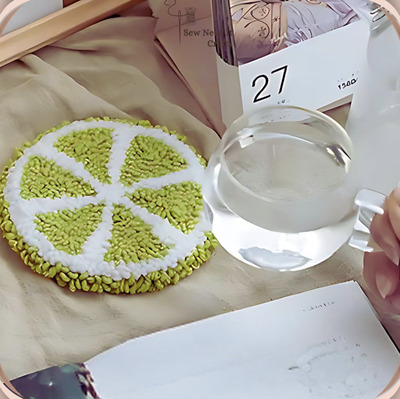 Punch-Needle-Coasters