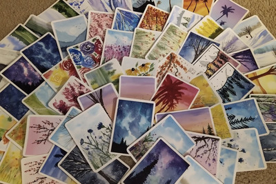 Watercolor-Postcards