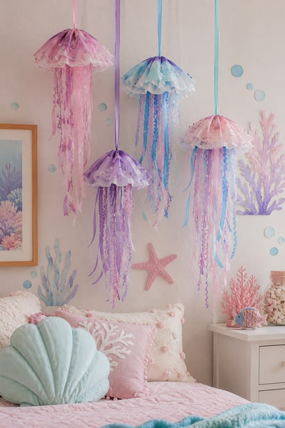 coffee-filter-jellyfish-hanging-decor-for-ocean-bedroom