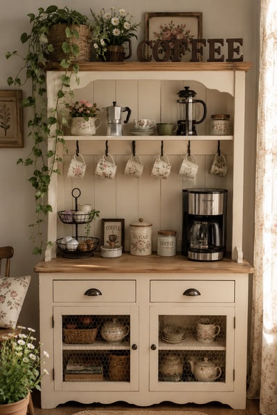 diy-old-hutch-coffee-bar
