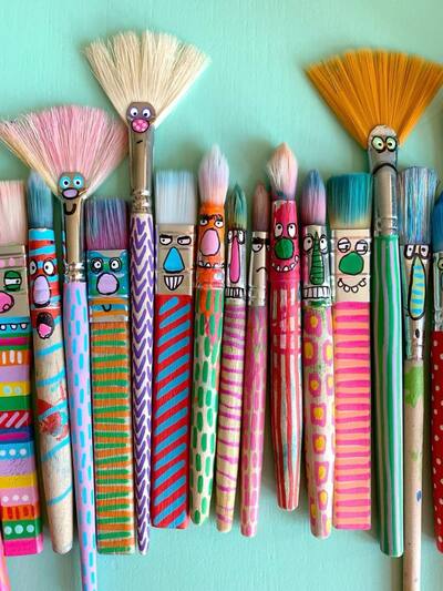 Hand-Painted-Paint-Brushes