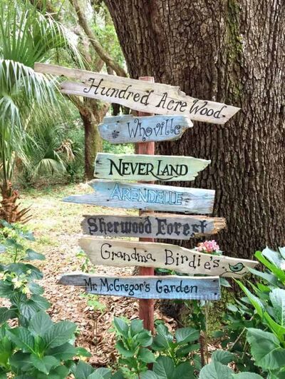Painted-Garden-Signs