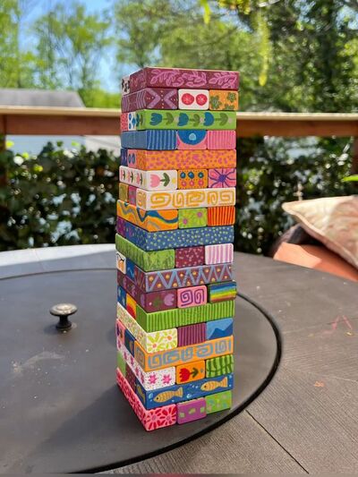 Wooden-Jenga-Art