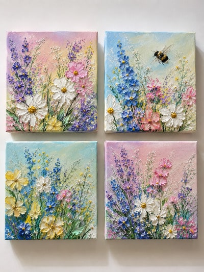 creative-miniature-canvases-impasto-art