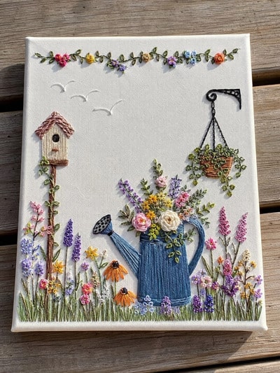 embroidered-art-on-canvas-diy