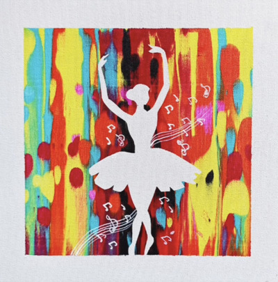 Ballerina-Painting