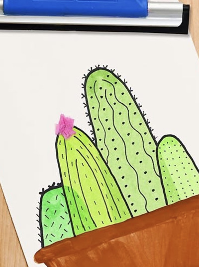 Cactus-Painting