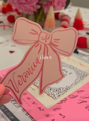 Calligraphy Party with Girls