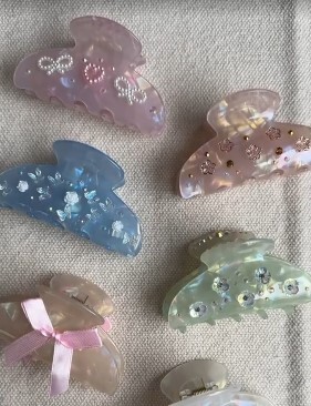 Custom Hair Claw Clip bar