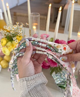 DIY Fabric Bracelets Bar