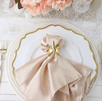 Gold-Ring-Gown-Napkin-Fold