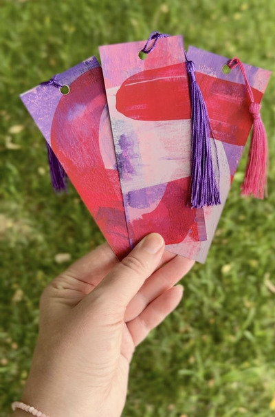 Painted-Bookmarks