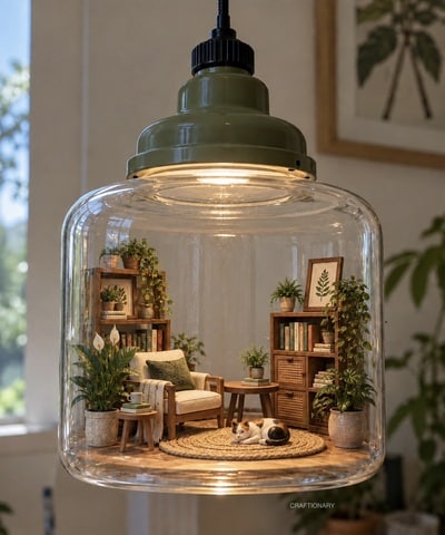 miniature-world-in-a-repurposed-lamp
