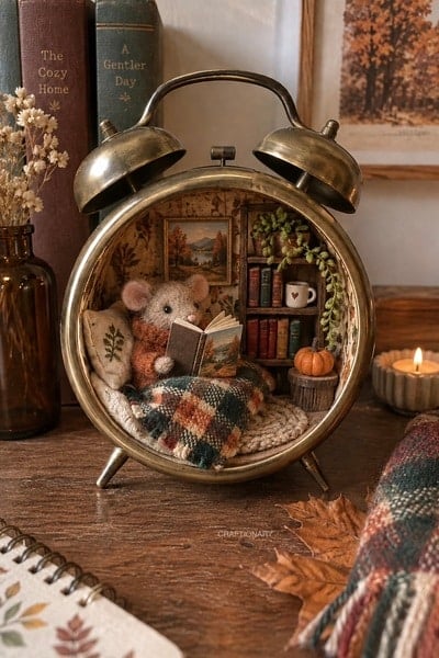 old-vintage-repurposed-clock-miniature-world-decor