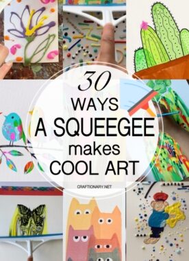 30 Creative Ways A Squeegee Makes Paintings Come To Life