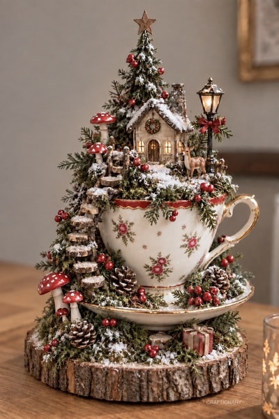 teacup-miniature-chritmas-scene-gift-idea