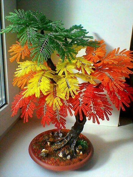 beaded-bonsai-tree