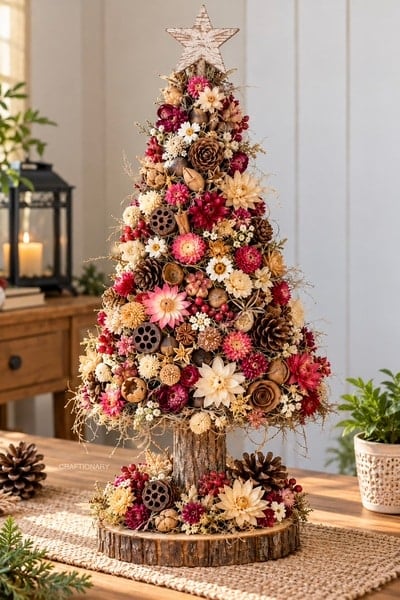 dried-flowers-and-pine-cones-potpourri-christmas-tree-diy