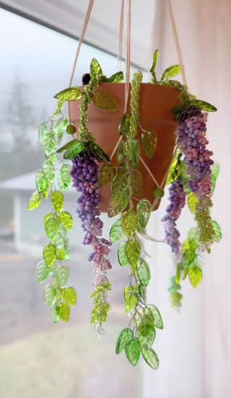 how-to-make-beaded-wisteria-plant