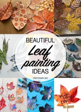 Leaf Painting: Beautiful Painted Art on Dried Leaves