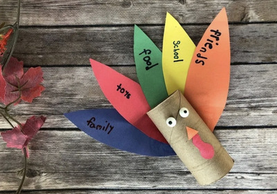 Kindness-Crafts-Toilet-Paper-Roll-Turkey-Craft-for-Sharing-Gratitude