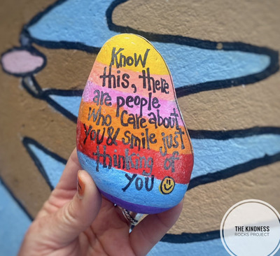 Kindness-Crafts-You’re-Not-Alone-Rock