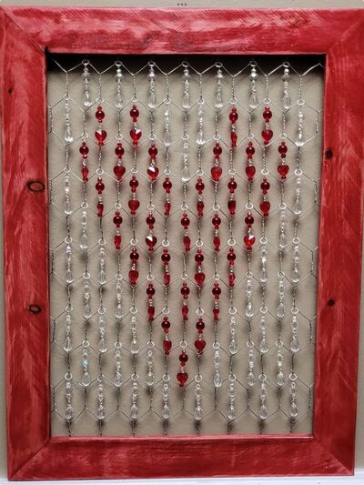 Wooden-Frame-heart-shape-sun-Catcher